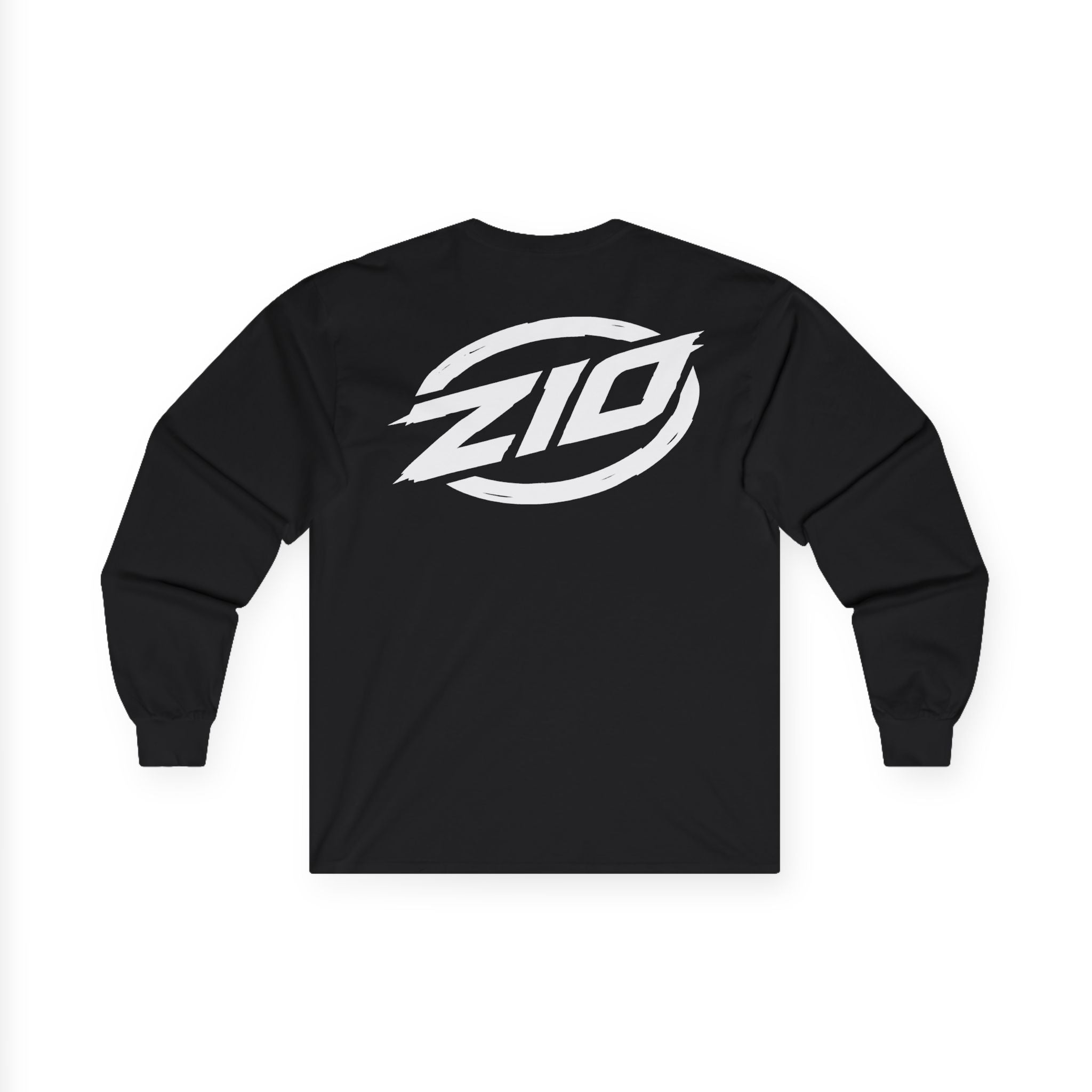 ZIO Long Sleeve Tee - Black/White