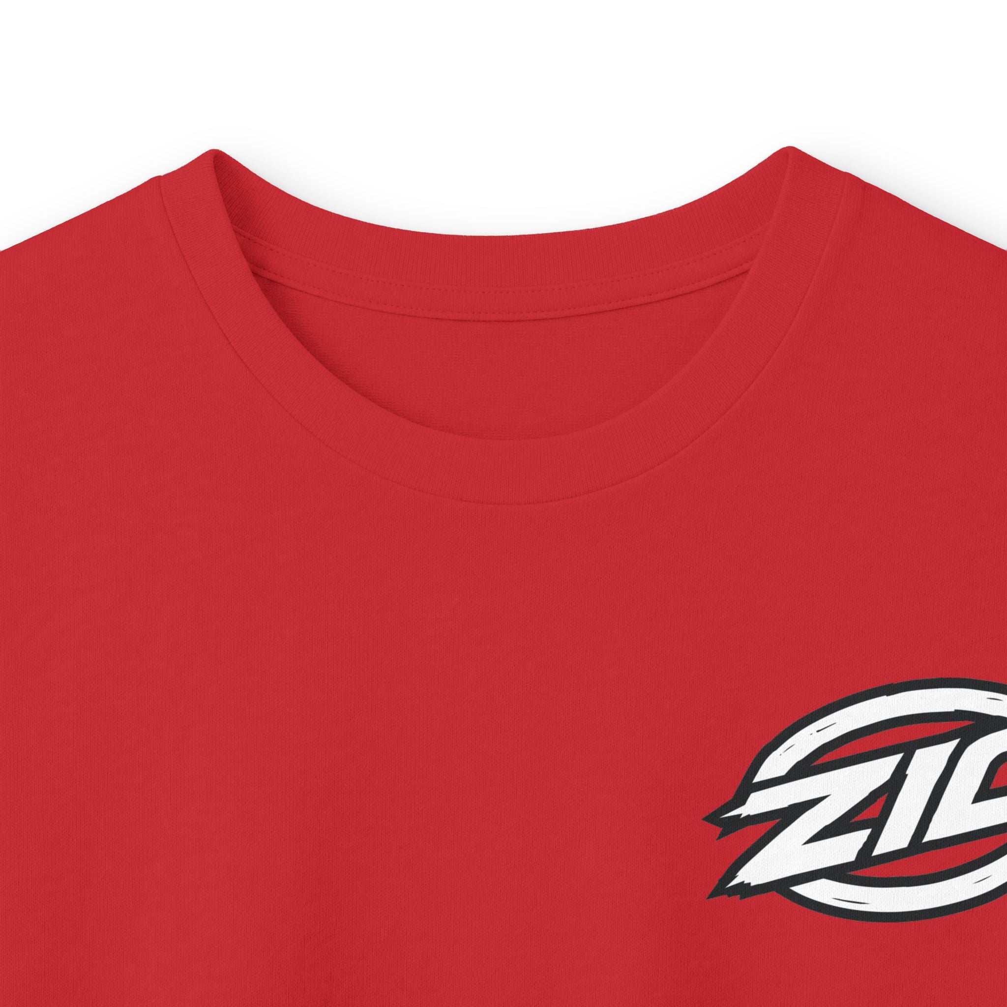 ZIO Long Sleeve Tee - Red/White