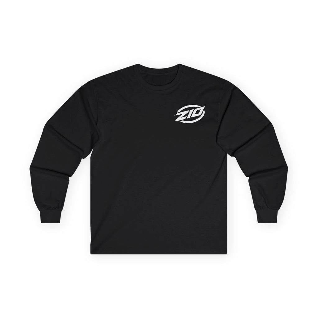 ZIO Long Sleeve Tee - Black/White