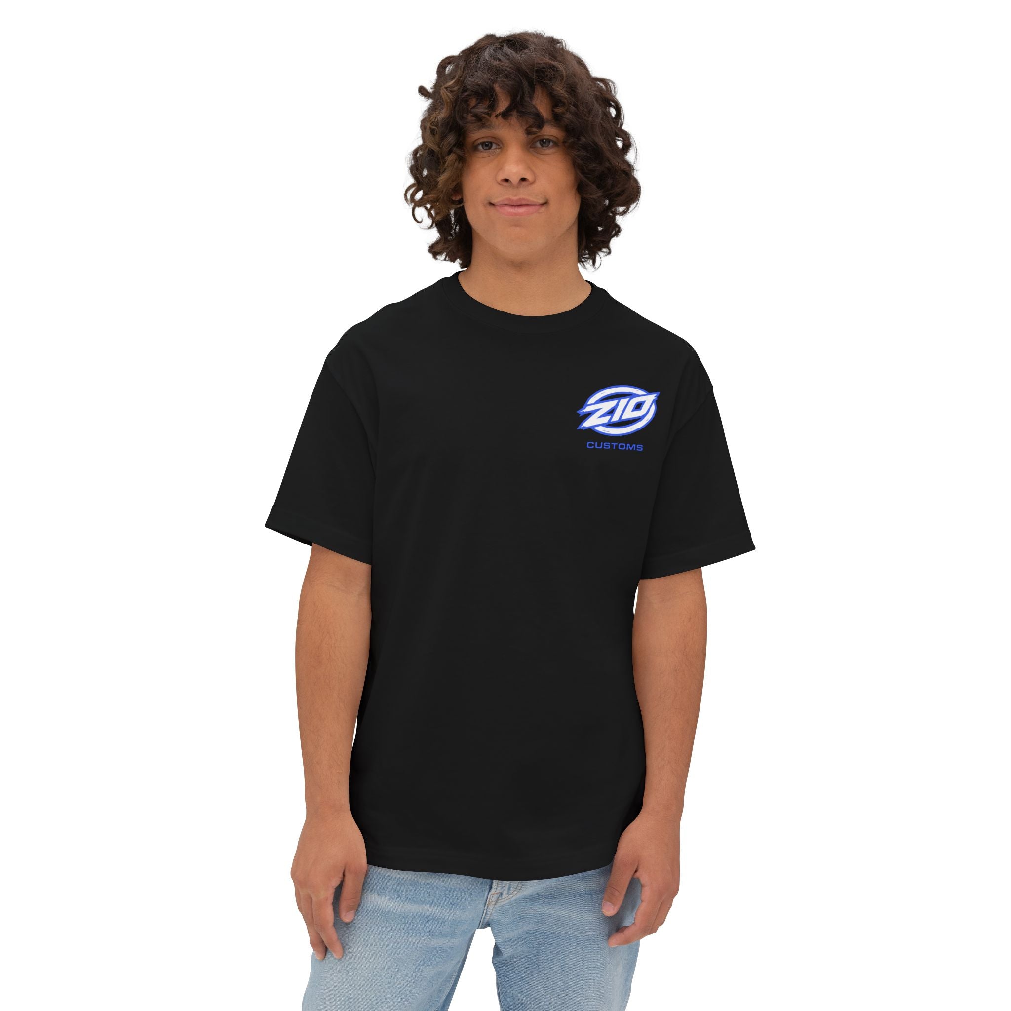 ZIO Boxey Tee - Black/Blue