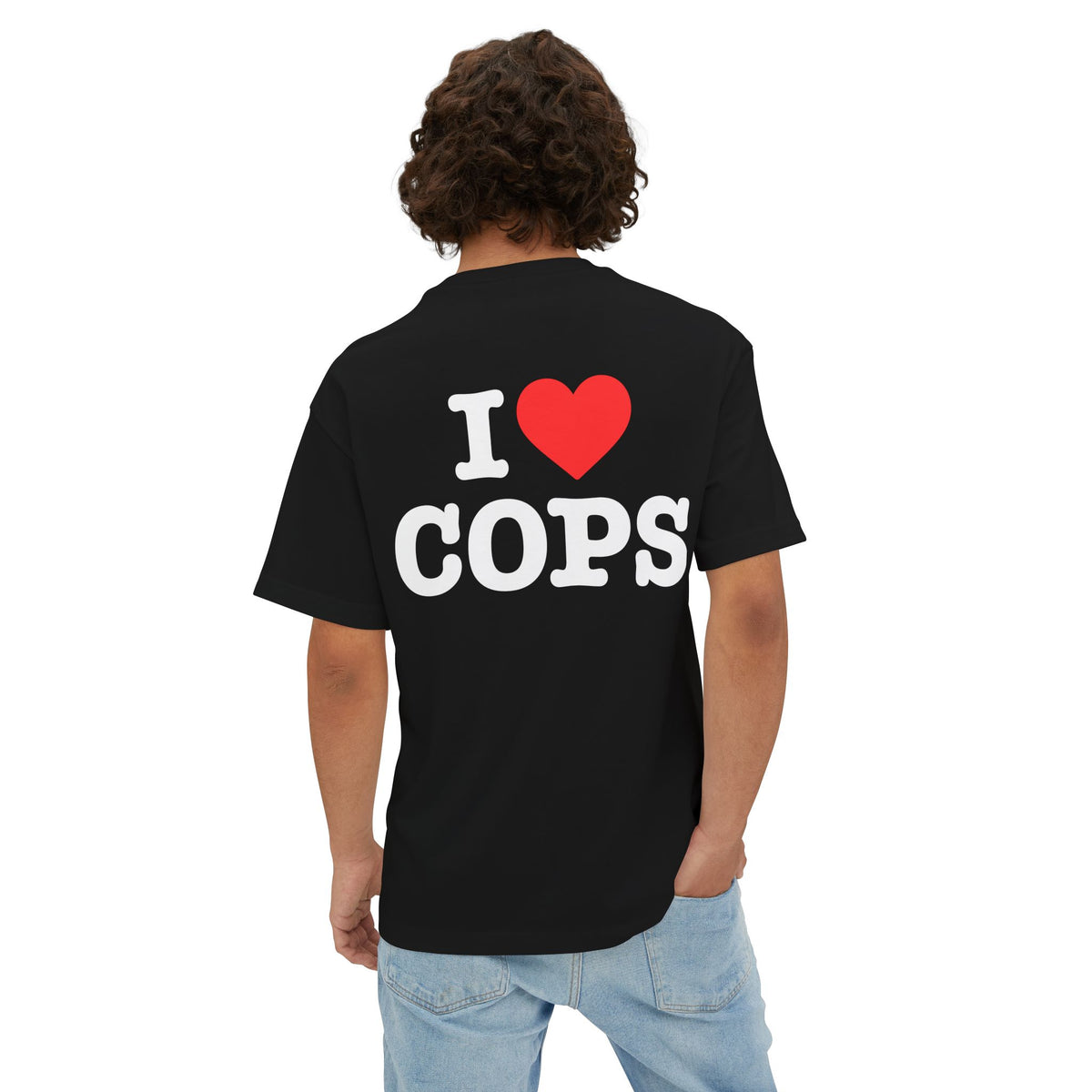 ZIO I Heart Cops Tee - Black