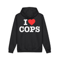 ZIO I Heart Cops Hoodie - Black