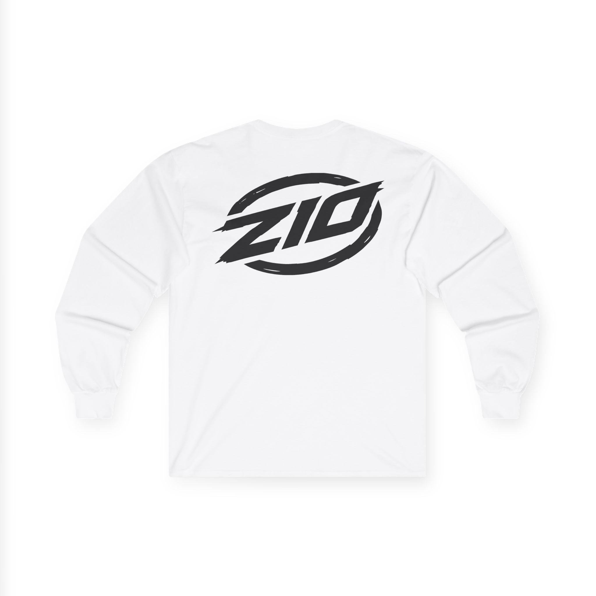 ZIO Long Sleeve Tee - White/Black