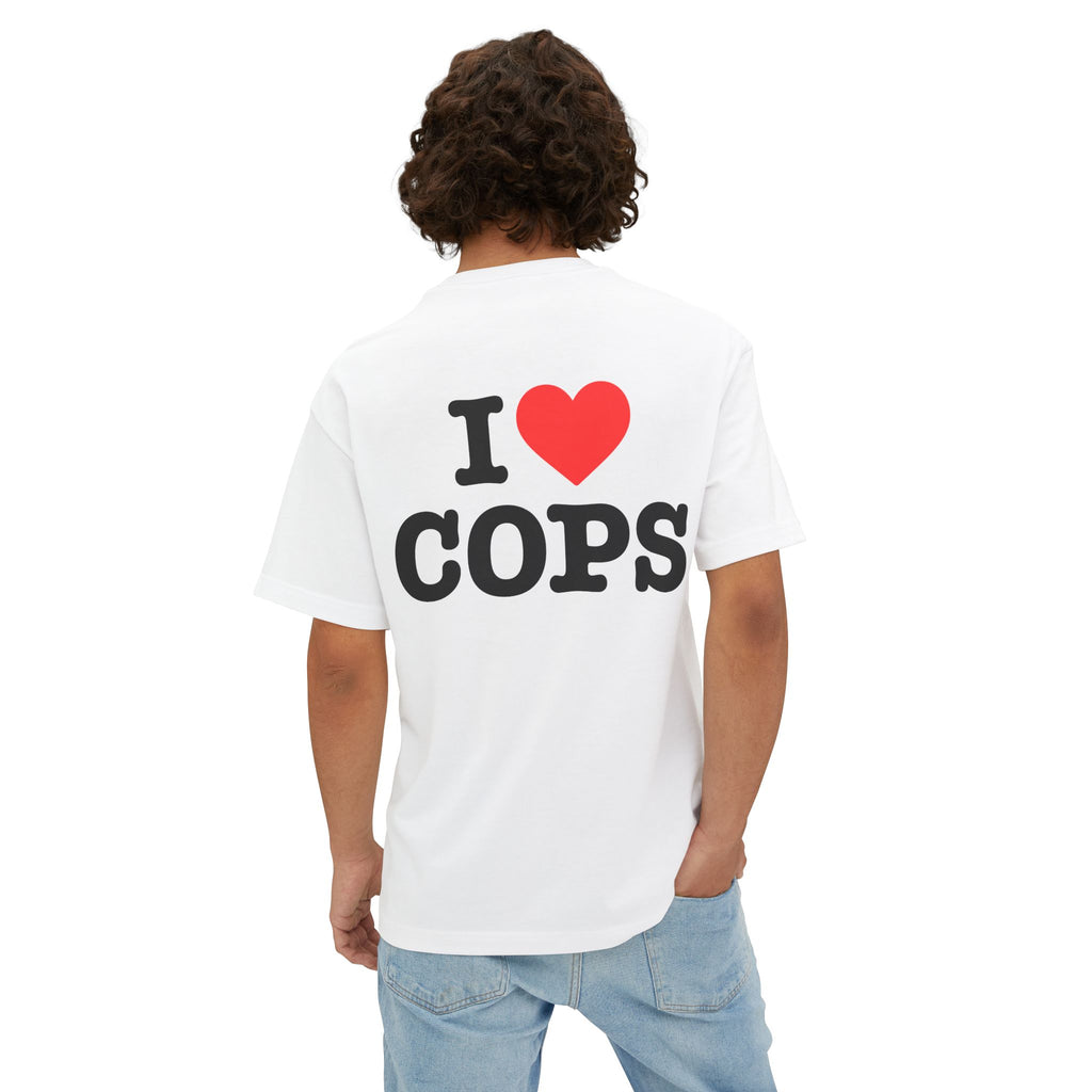 ZIO I Heart Cops Tee - White