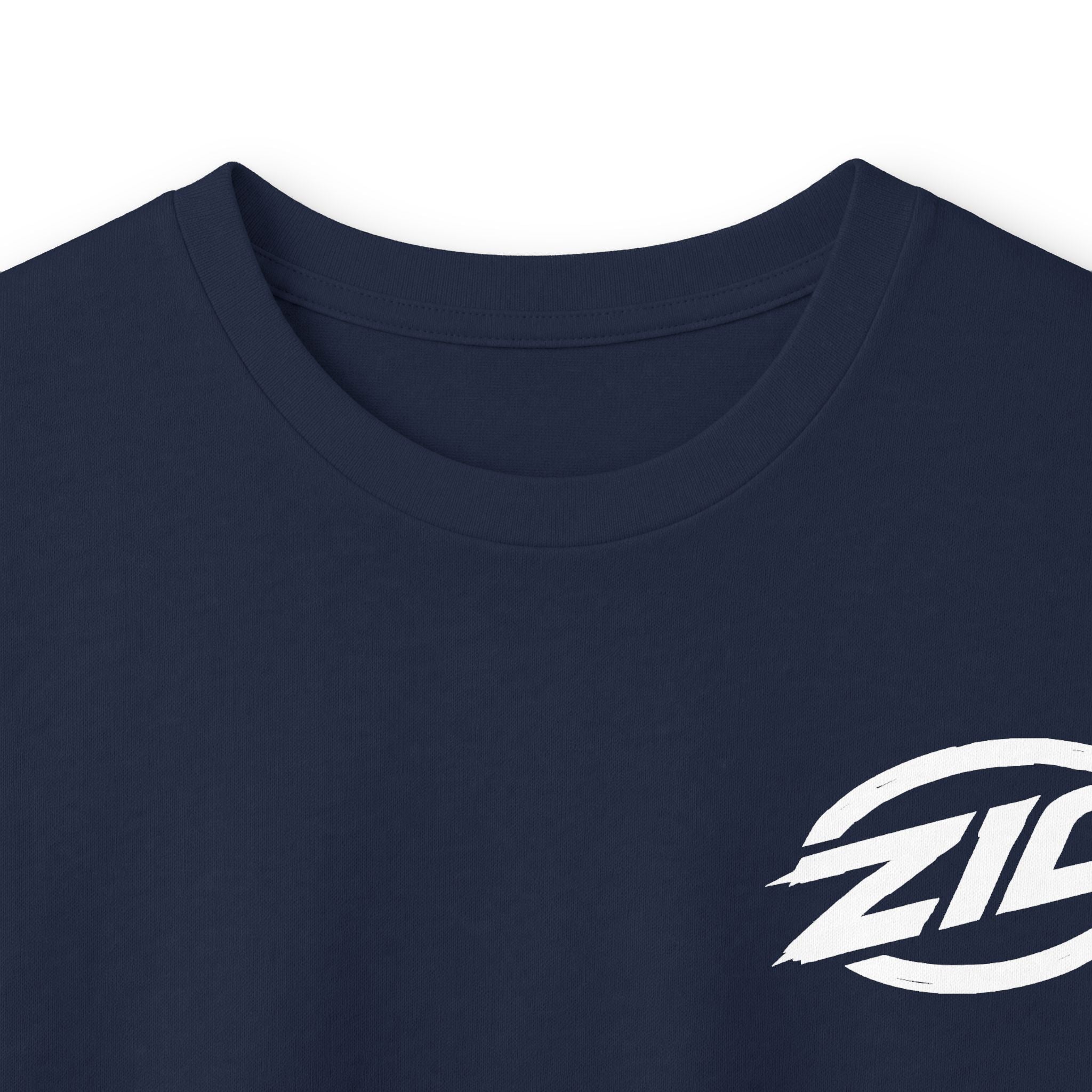 ZIO Long Sleeve Tee - Navy/White